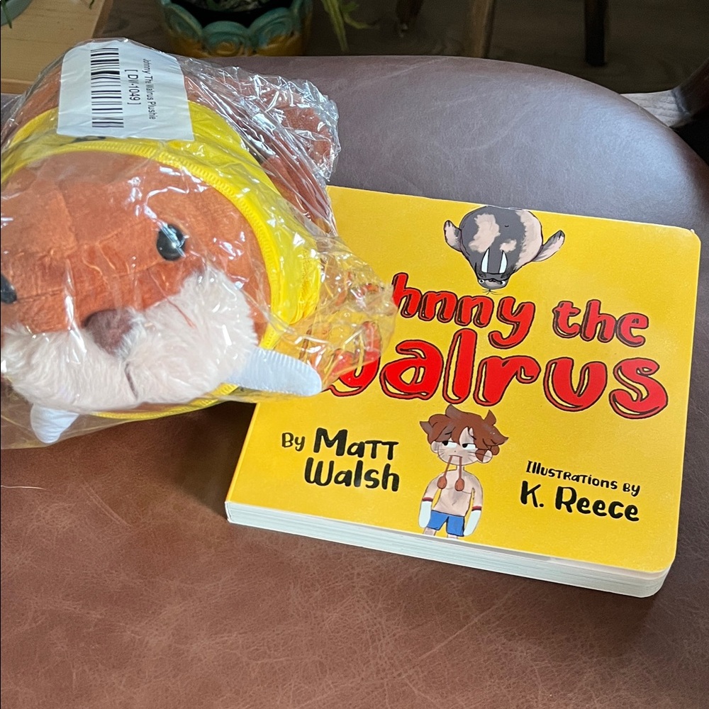 Johnny the Walrus Plush Toy and Book Set